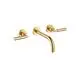 DORNBRACHT-Waschtisch-Wandbatterie-ohne-Ablaufgarnitur-TARA-36712882-Messing-gebuerstet-23kt-Gold-36712882-28 gallery number 1
